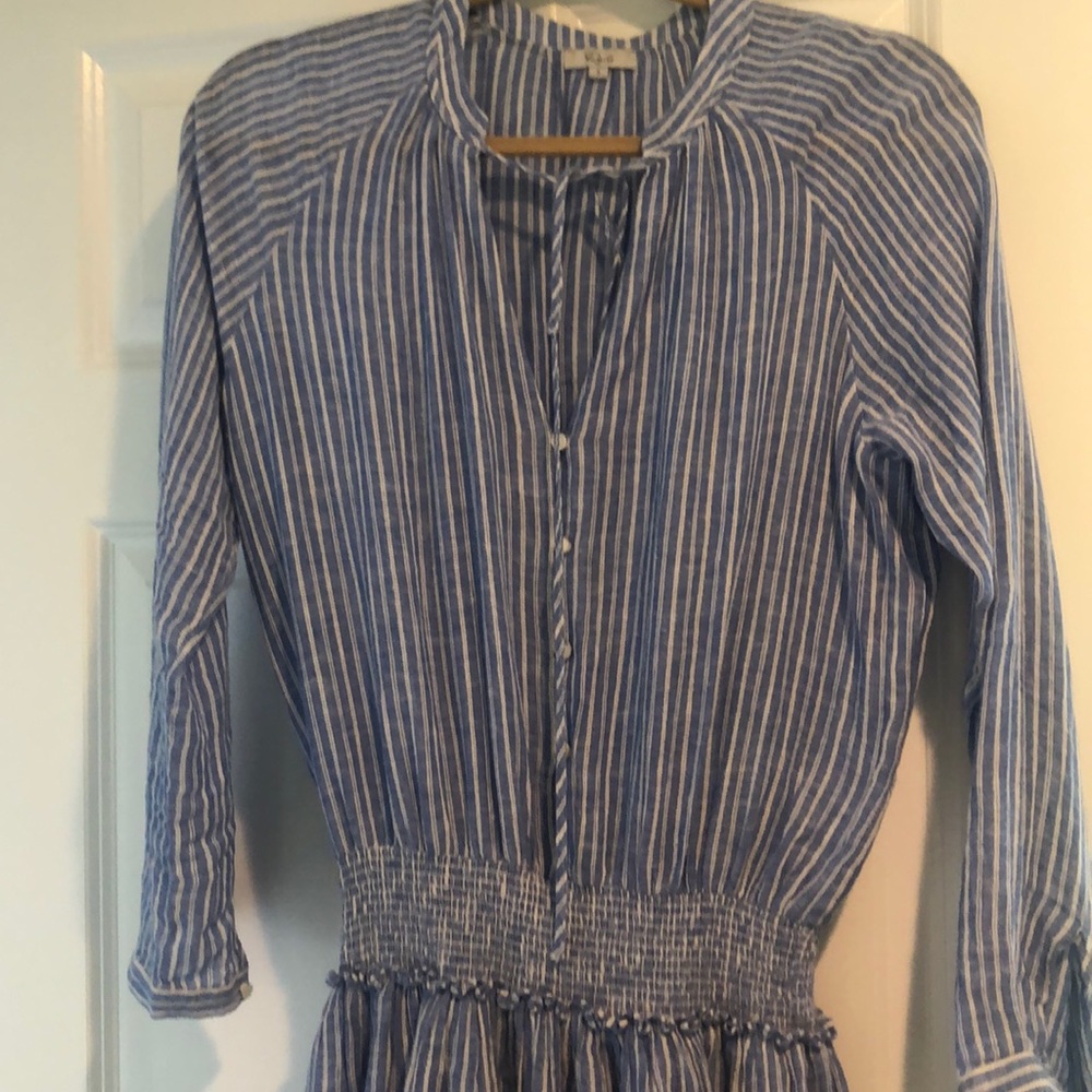 Rails dress jasmine striped v neck